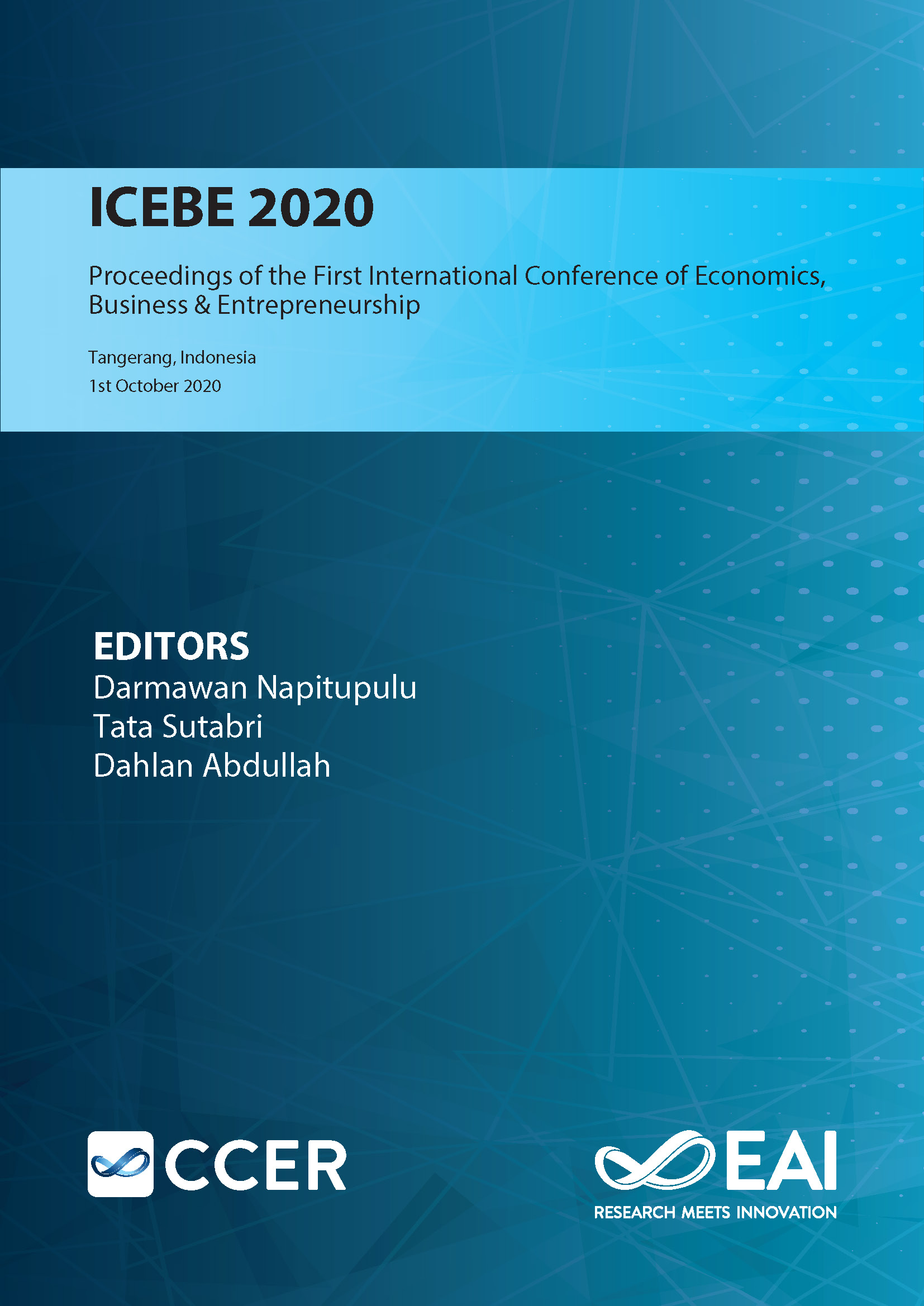 ICEBE 2020 - EUDL